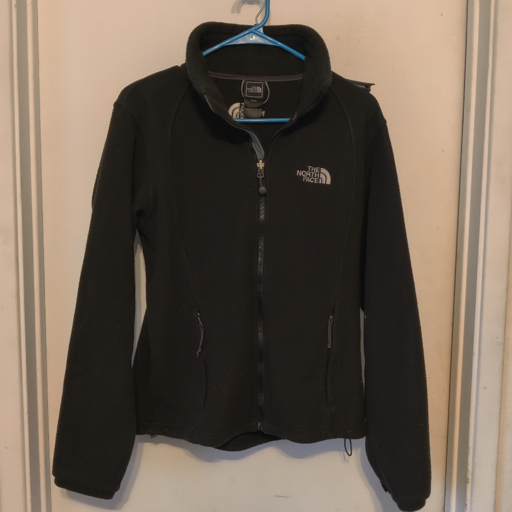 North Face Black Polar Fleece sz M